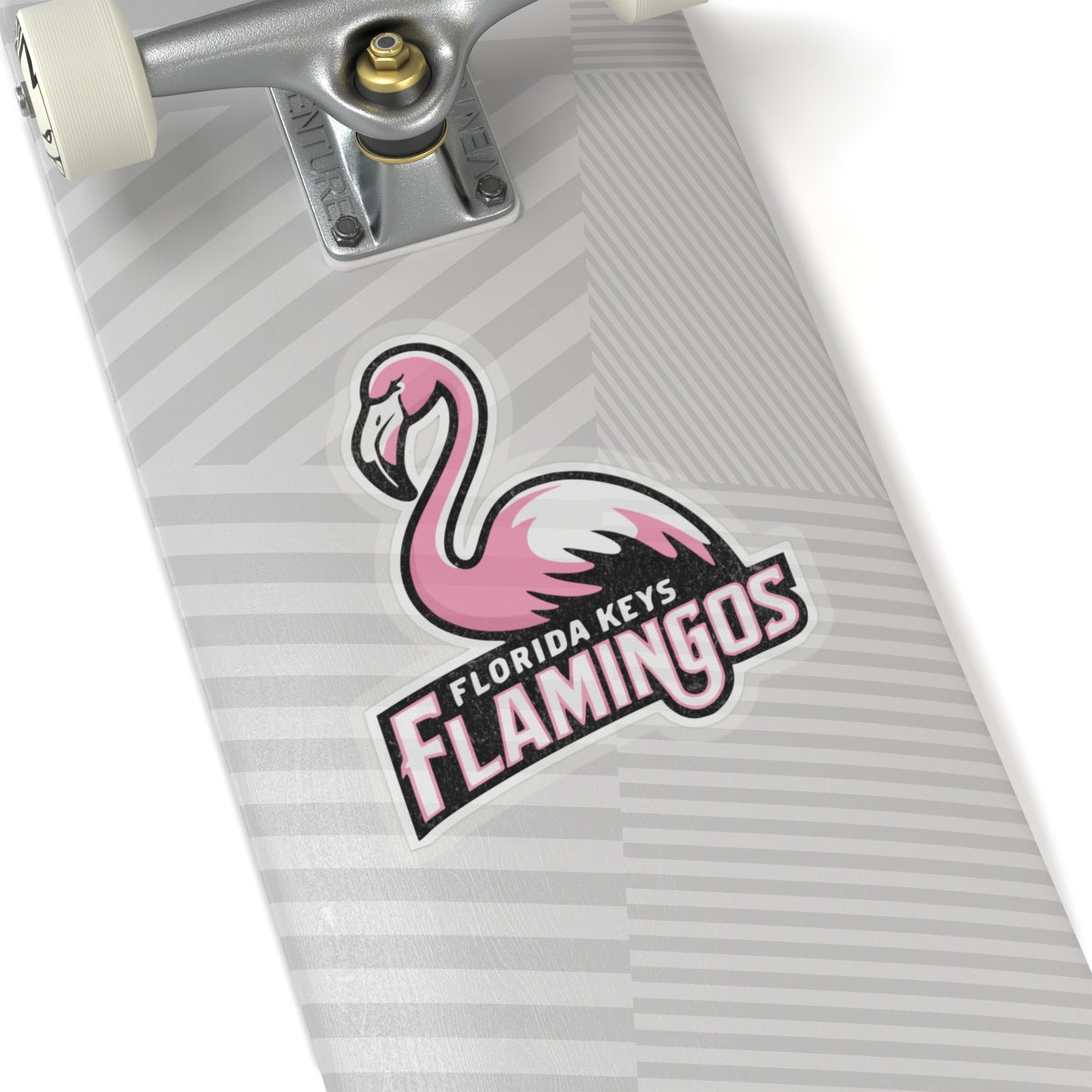 Florida Keys Flamingos Kiss Cut Stickers