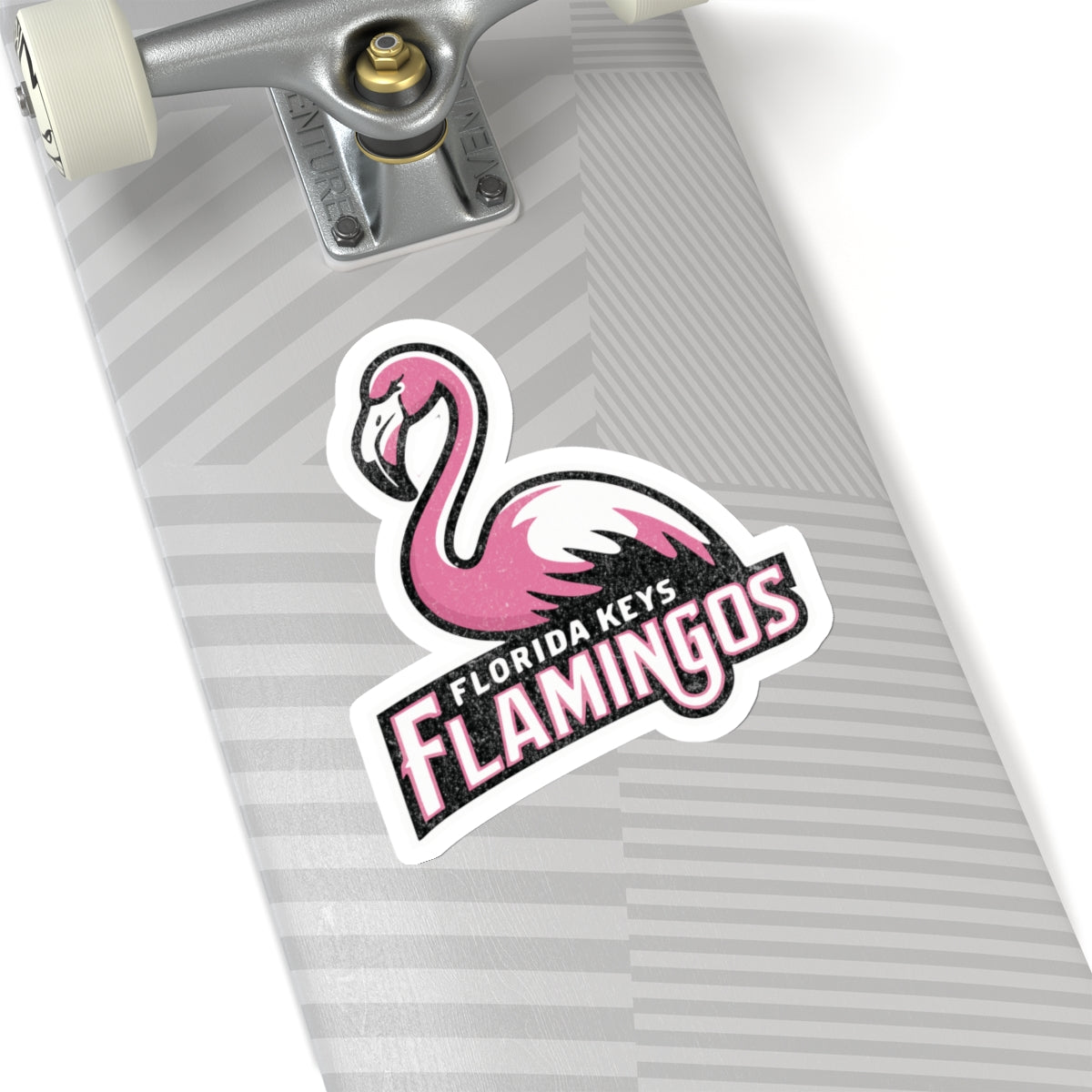 Florida Keys Flamingos Kiss Cut Stickers