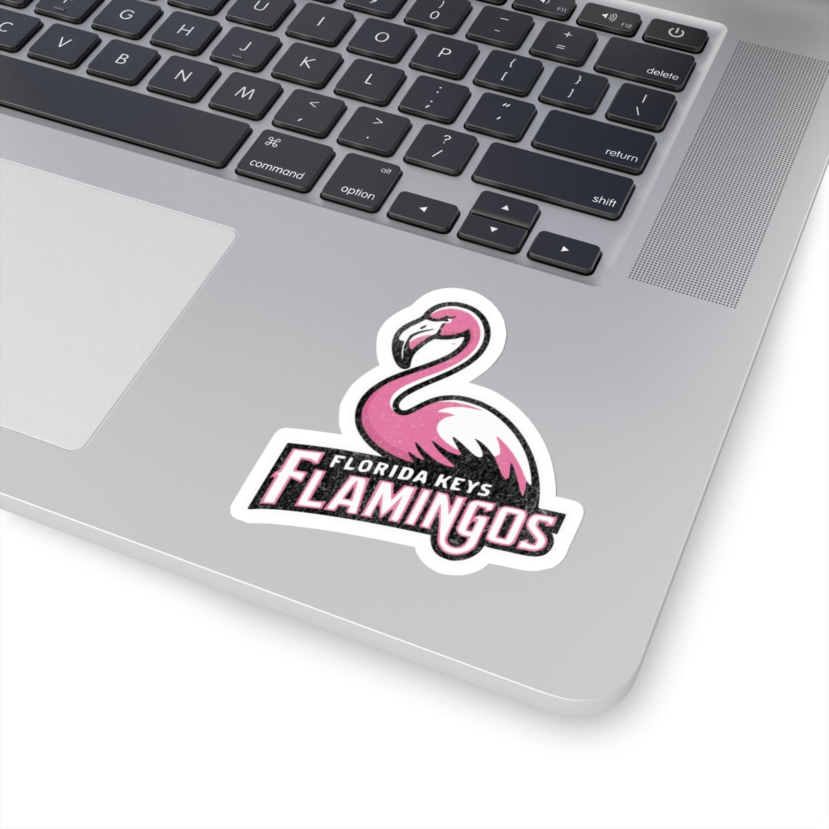 Florida Keys Flamingos Kiss Cut Stickers