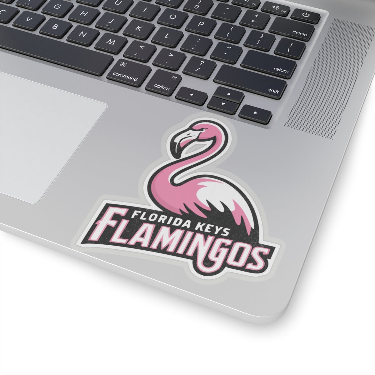 Florida Keys Flamingos Kiss Cut Stickers