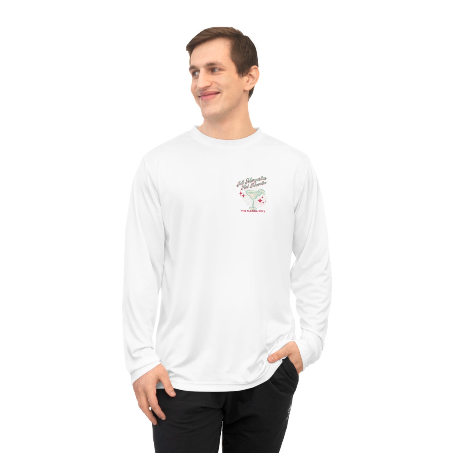 Salt Margaritas not Sidewalks - long sleeve fishing shirt - UV shirt - florida fishing shirt