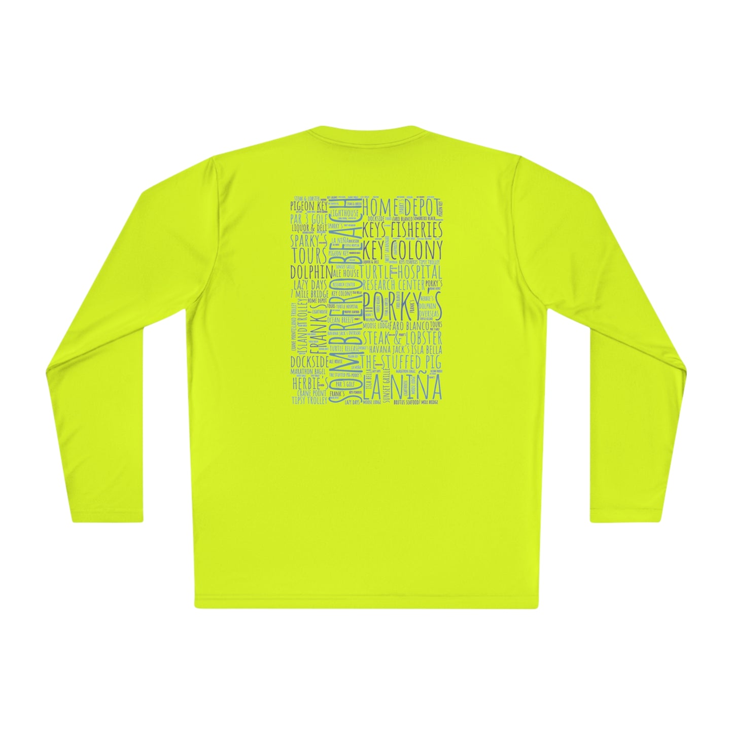 Marathon Icons Fishing Tshirt - keys local longsleeve tee - fishing shirt