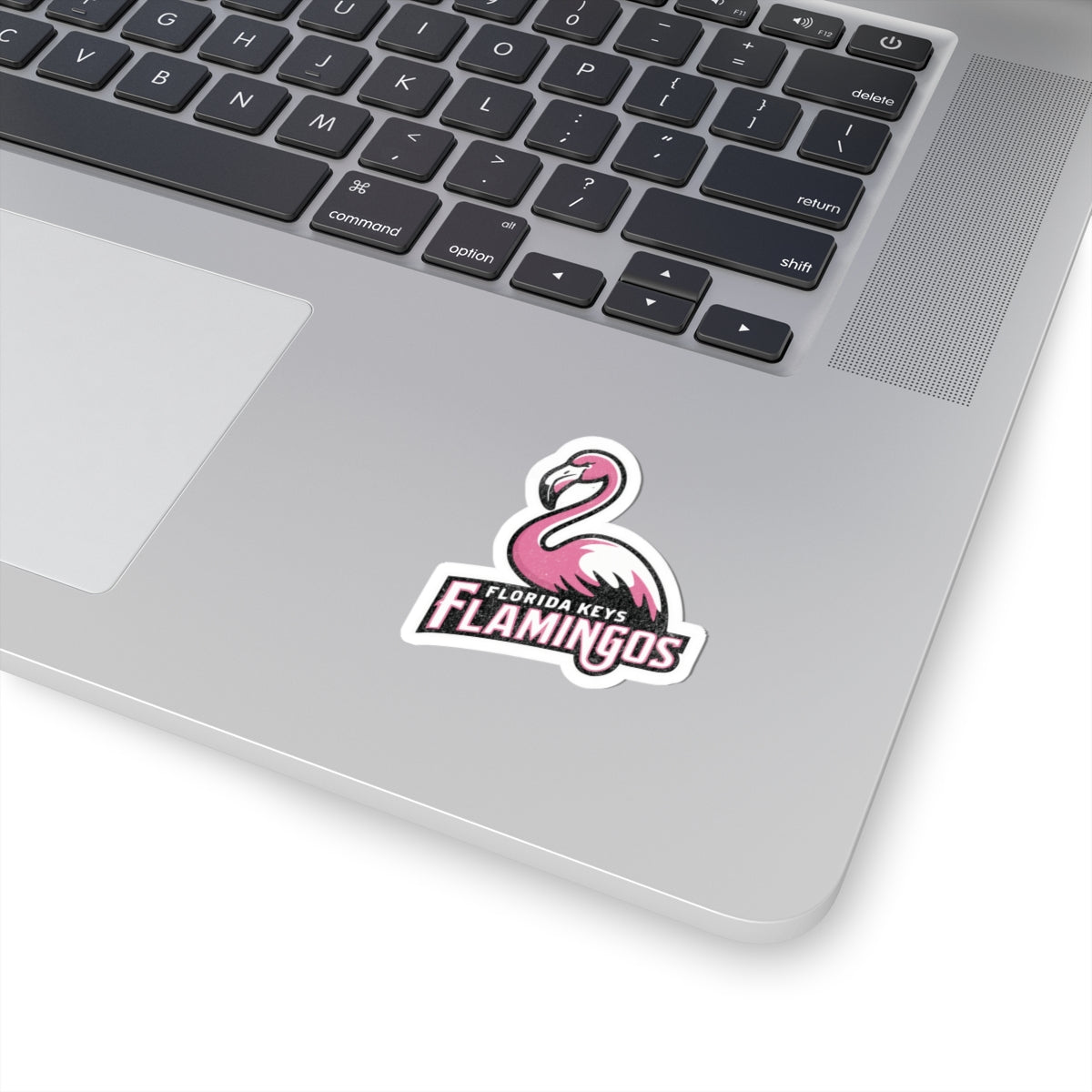 Florida Keys Flamingos Kiss Cut Stickers