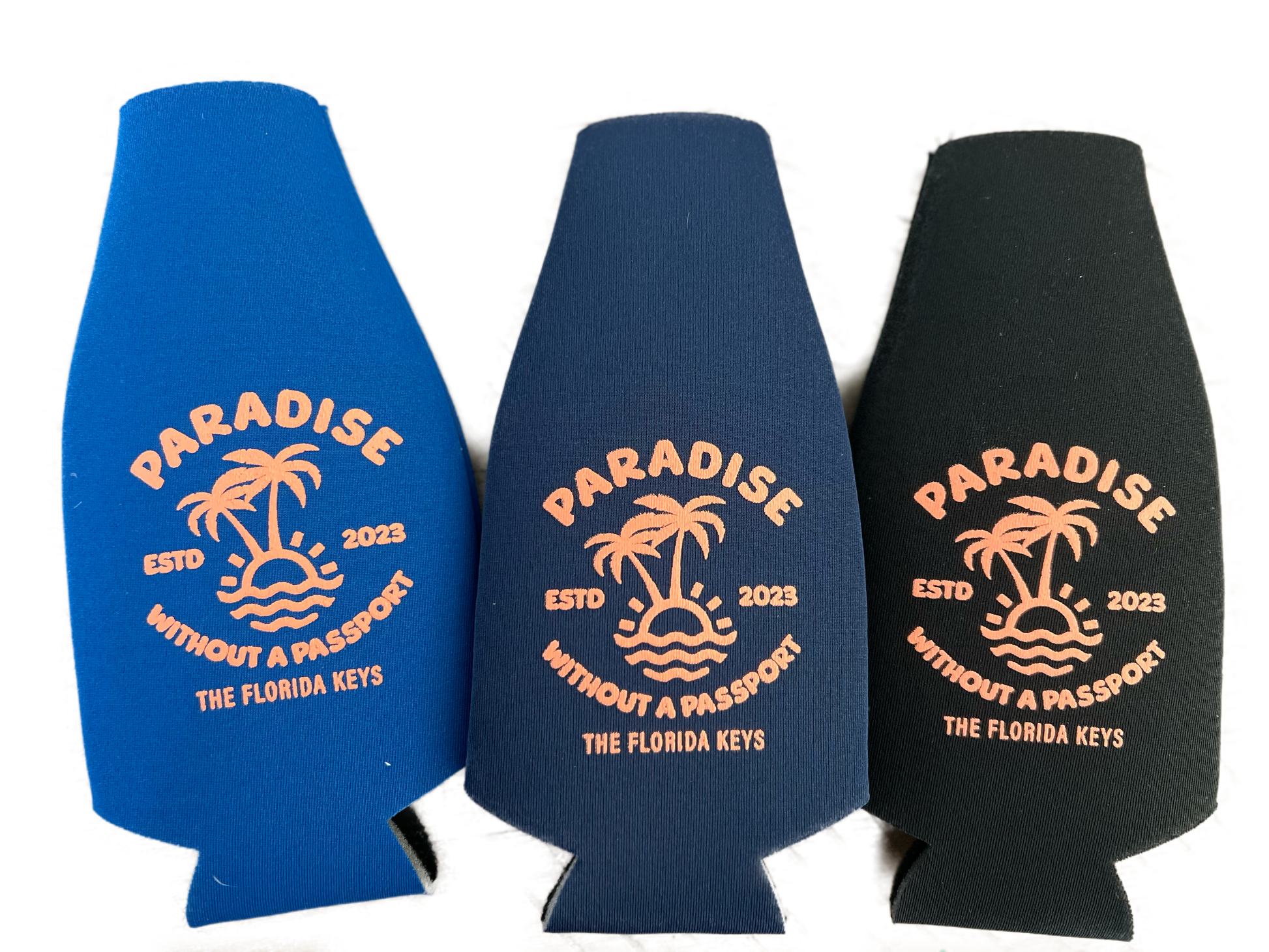 florida keys coozies - paradise without a passport
